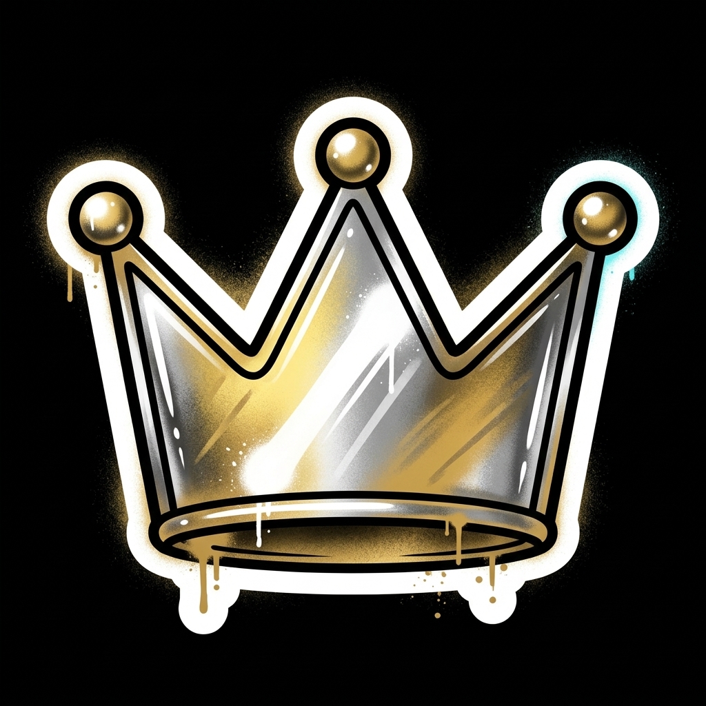 The RIPP graffiti crown